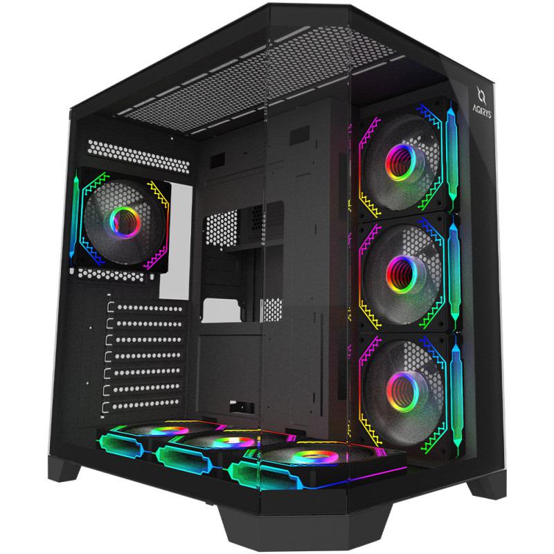Carcasa Aqirys Titan Midi Tower Black (Carcasa Aqirys Titan)