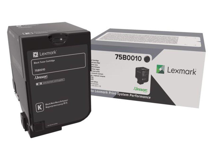Lexmark 75B0010 Black Toner (Toner Lexmark 75B0010)