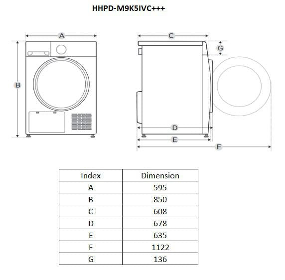 USCATOR DE RUFE HEINNER HHPD-M9K5IVC+++