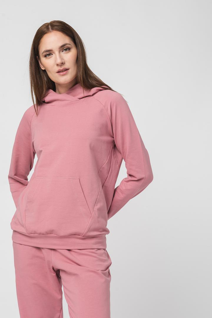 Pegas HANORAC COTON RAGLAN FEMEI PINK-XL