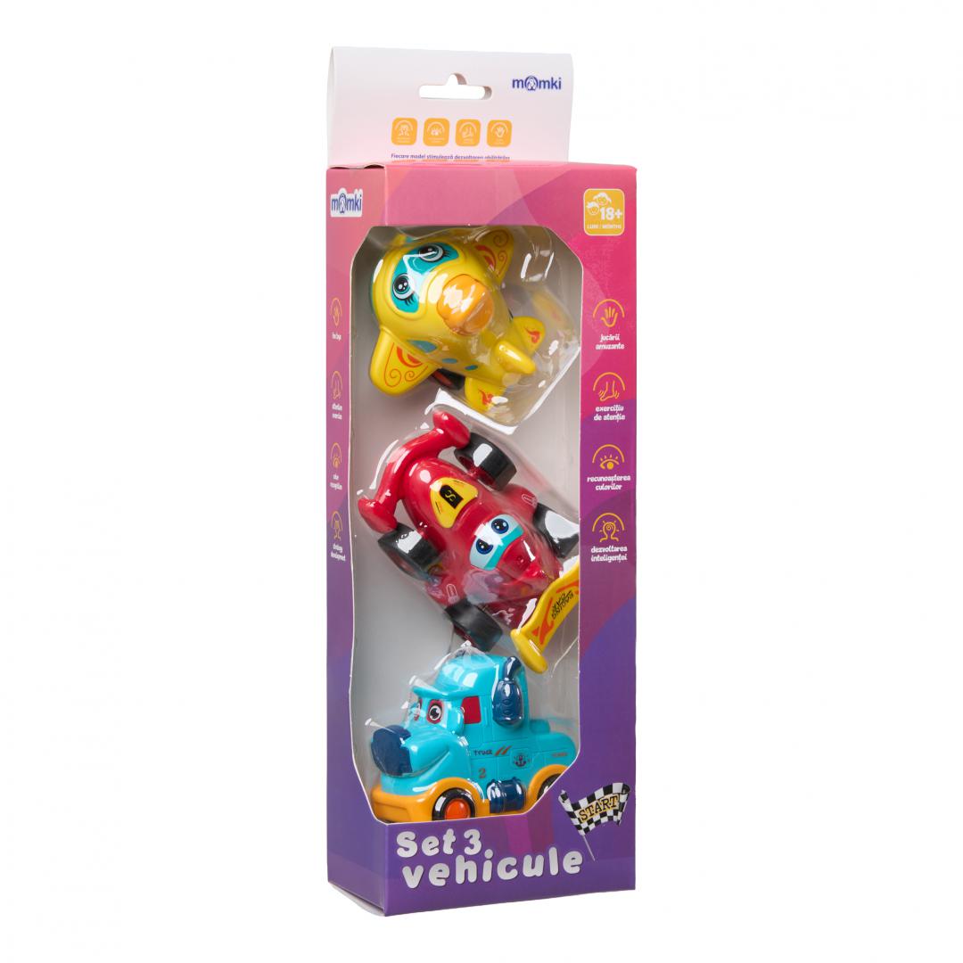 MomKi SET 3 VEHICULE, DIVERSE MODELE V2