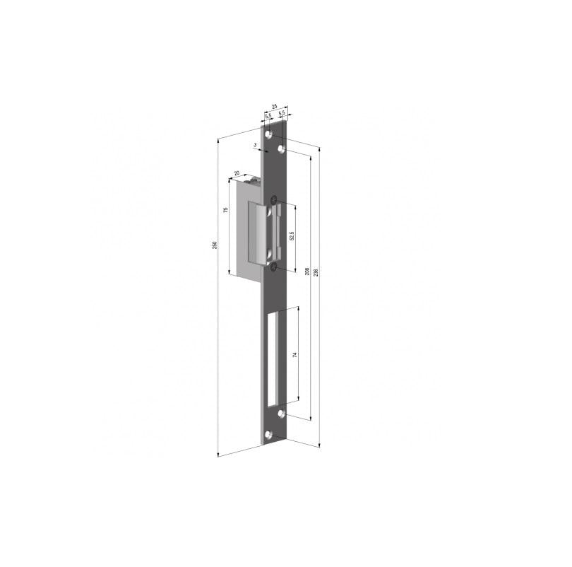 Assa Abloy ELECTROMAGNET FAIL SAFE YALE 12Vcc 180mA
