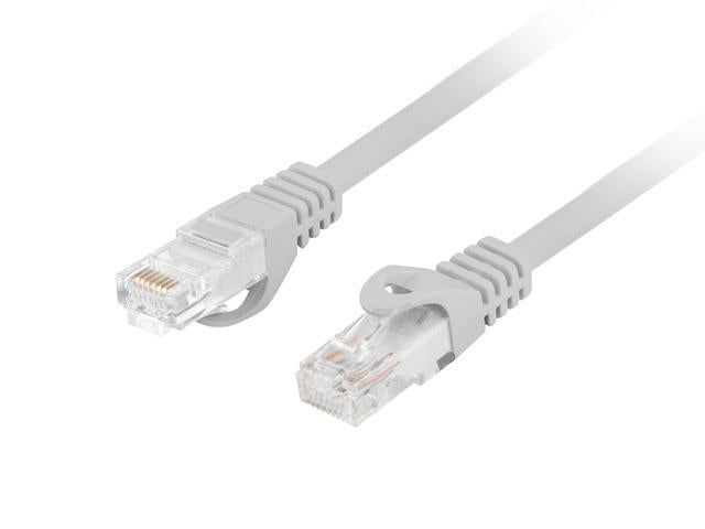 Lanberg Patch cord Cat.6 UTP LSZH Cu 0,25 m gri