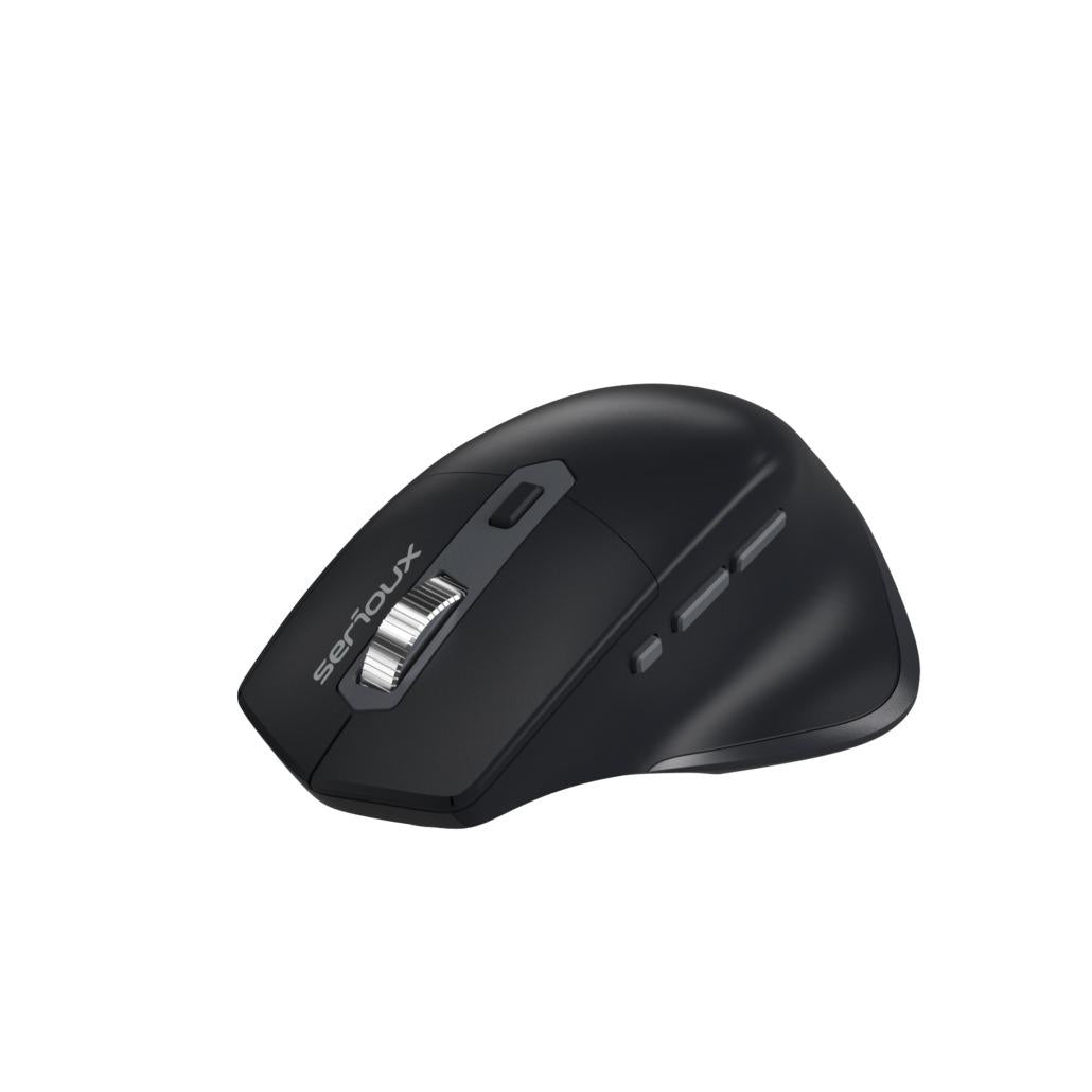 MOUSE SERIOUX APEX 166 WR BLACK USB