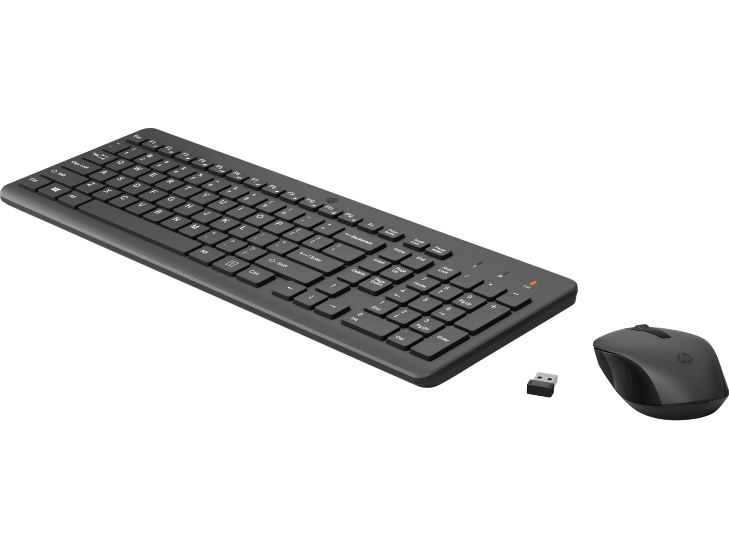 Kit tastatatura si mouse HP 330, wireless, negru