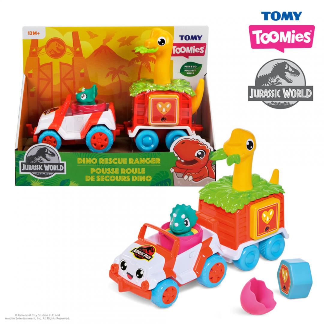 Tomy JURASSIC WORLD-VEHICUL DE SALVARE DINO R