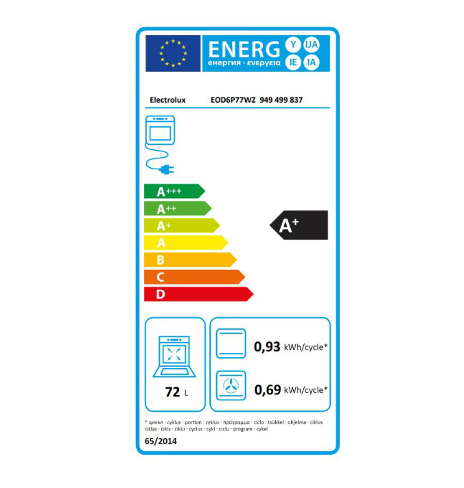 Cuptor Incorporabil Electrolux EOD6P77WZ (Cuptor incorporabil Electrolux EOD6P77WZ)