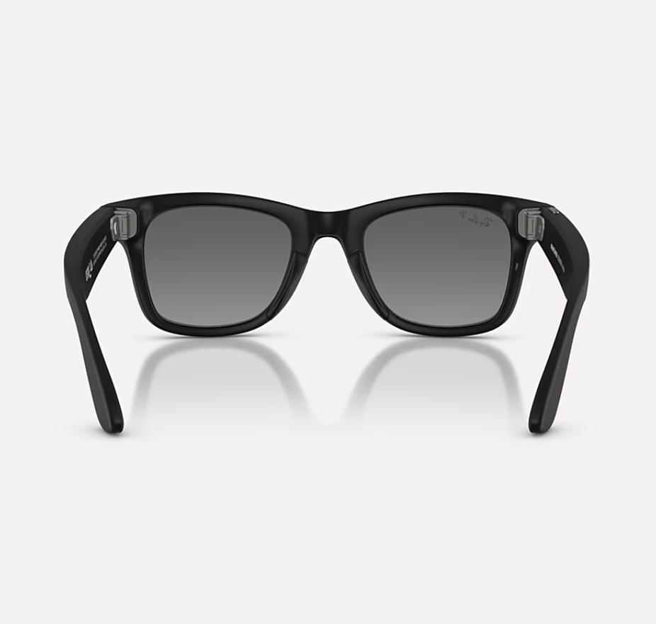 RayBan Meta Wayfare L MB/Polar Gr Gen2 (ORW4012 Meta Wayfarer High Bridge Fit - Matte Black - Polar Gradient Graphite...)