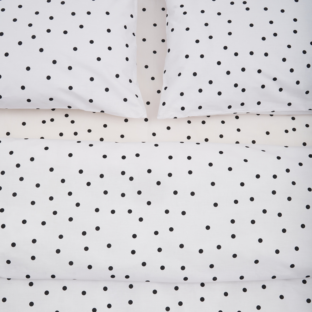 Lenjerie Pat King, 100% Bbc, 144 Tc, Dot (lenjerie Pat Heinner King Size)