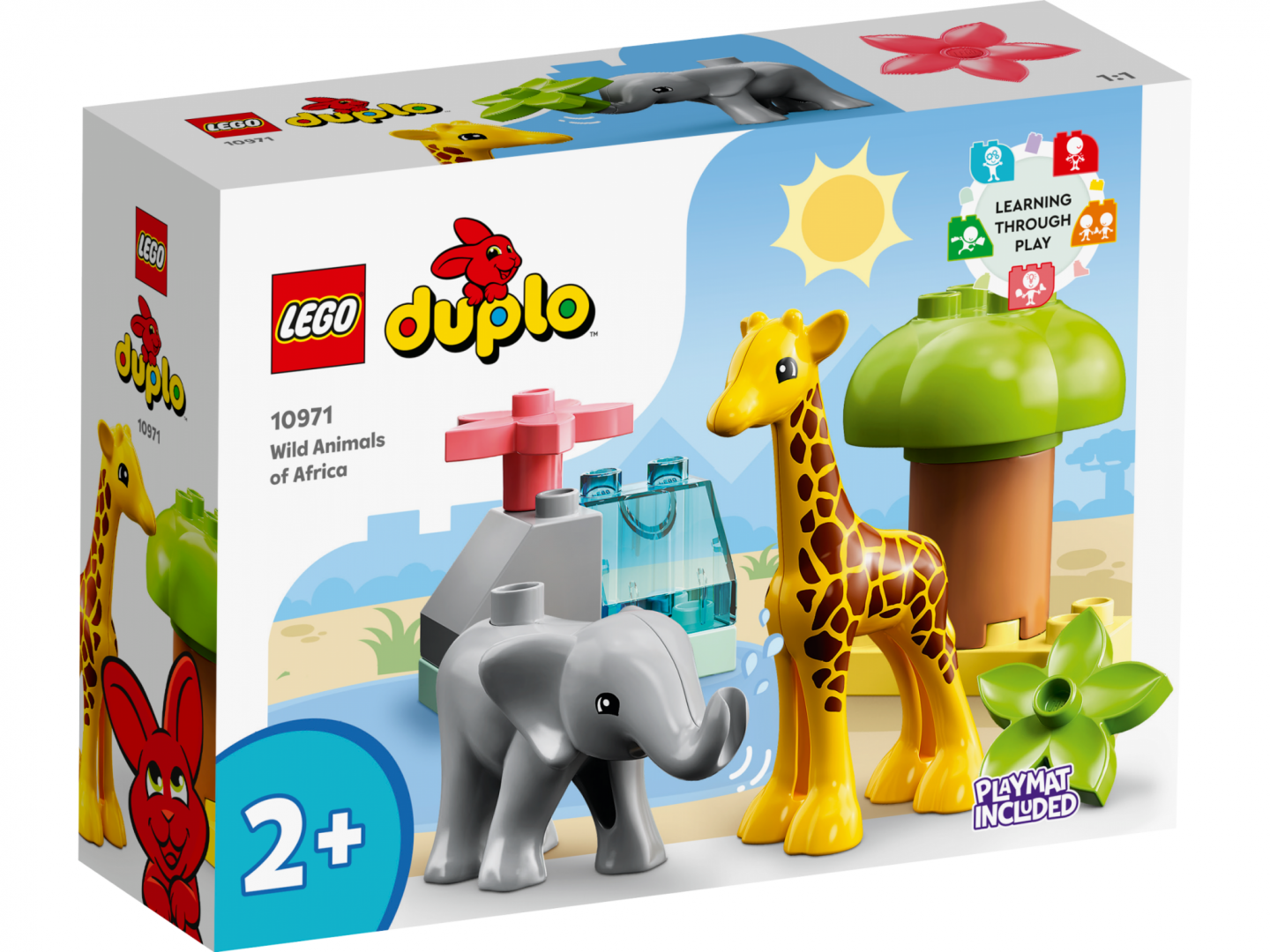 Animale Salbatice din Africa, Lego 10971 (10971 Wild Animals of Africa V29)