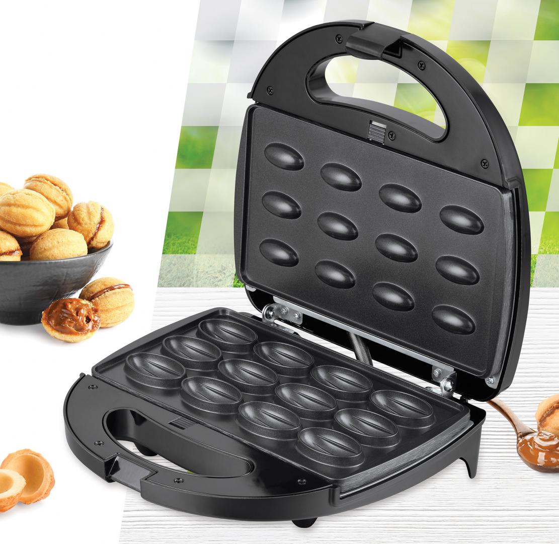 Aparat de Facut Nuci Heinner HNM-750BKS (aparat de Făcut Prăjituri Sub Formă de Nuci Heinner Dessert Supreme HNM-750BKS)