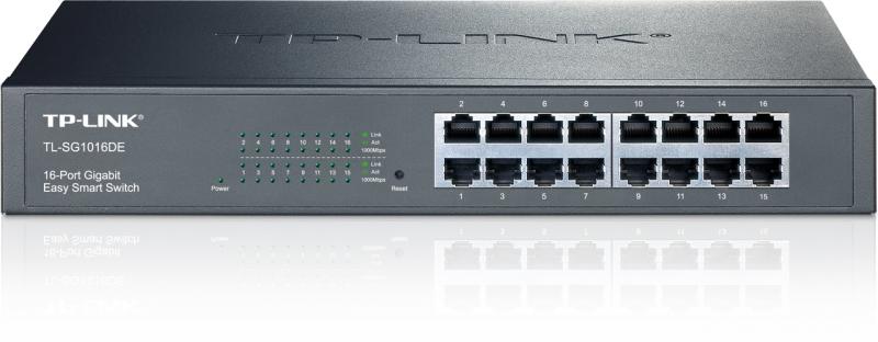 TP-Link TPL SW 16P-GB EASY-SMART RM