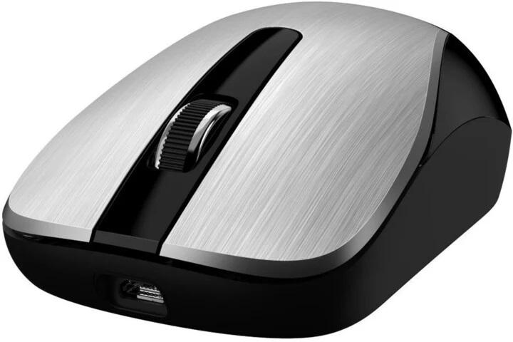 Mouse Genius ECO-8015 1600 Dpi, argintiu (Mouse Wireless Genius ECO-8015)