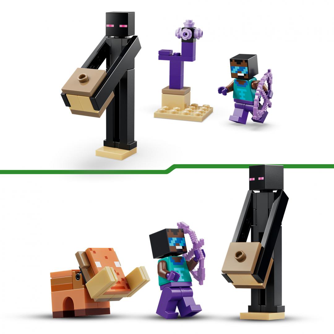 Calatorie Portal.nether&end LEGO21584 (calatorie Prin Portalurile Nether si End LEGO21584)