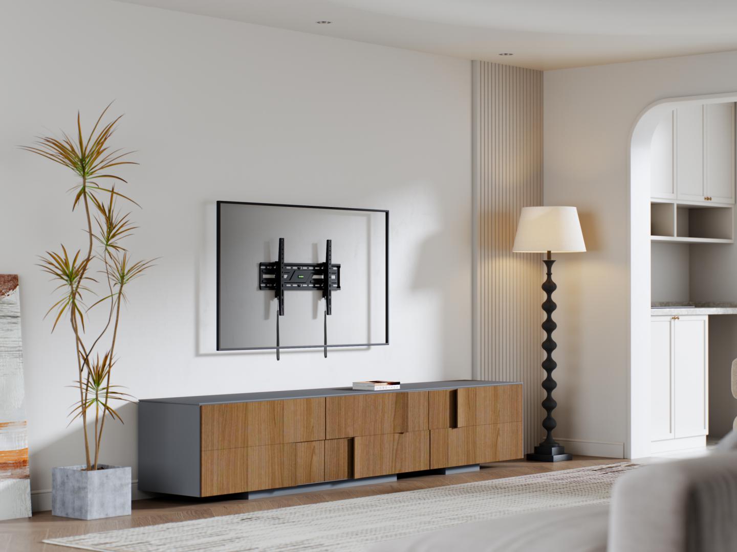 Suport perete TV Serioux 37-86" Til 75KG (Suport perete TV Serioux 37-86" Tilt 75KG Profil 50MM Material: Otel Finisarea...)