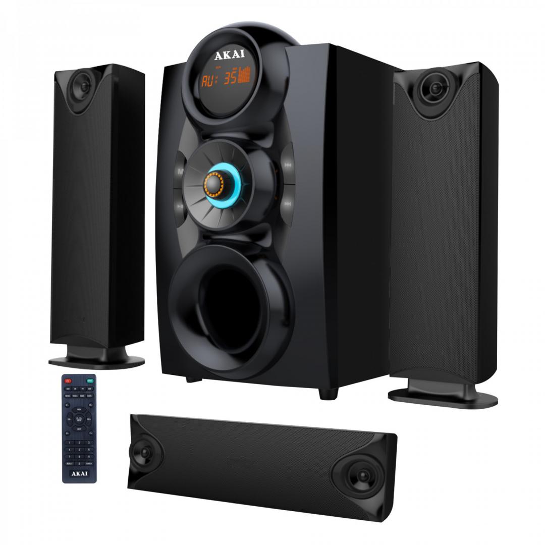 Sistem audio Akai SS028A-3208C 75 W, ng (Sistem boxe 3.1 Akai)