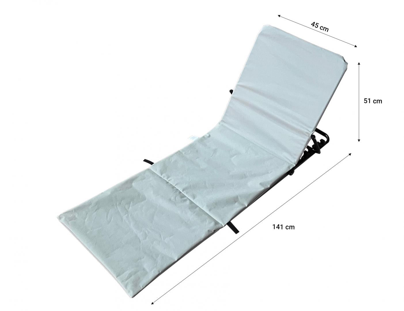 Hr Covor PLAJA/SEZLONG-141*45*51CM, Grey (heinner Covor Plaja Tip SEZLONG-141*45*51CM)