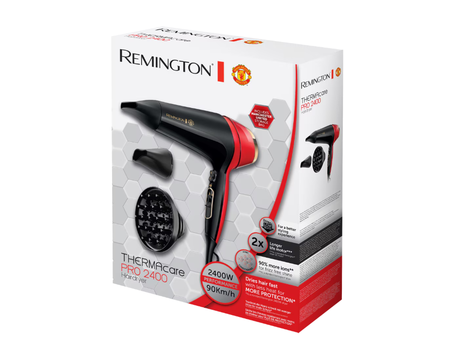 Uscator de Par Remington D5755 (Uscator de par Remington D5755 Thermacare Manchester United)