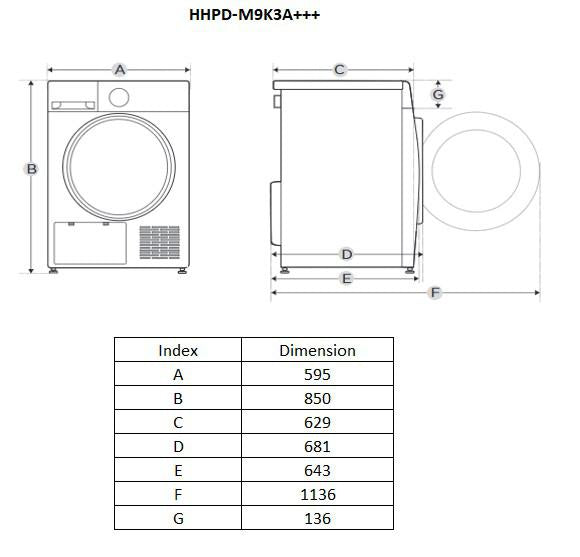 USCATOR DE RUFE HEINNER HHPD-M9K3A+++