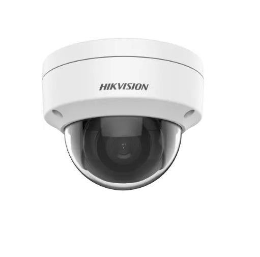 Camera supraveghere Hikvision IP dome DS-2CD1143G2-I(2.8mm) 4MP, senzor: 1/3" progressive scan CMOS, rezolutie: 2560 × 1440@20 fps, iluminare: Color: 0.01 Lux @(F2.0, AGC ON), B/W: 0 Lux cu IR, lentila: 2.8mm,EXIR 2.0, distanta IR: 30m, 120 dB WDR/BLC/3D