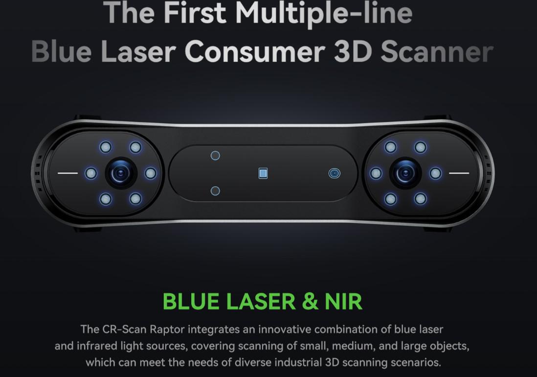 Creality 3D Scanner CR-SCAN Raptor (creality 3D Scanner CR-SCAN Raptor)