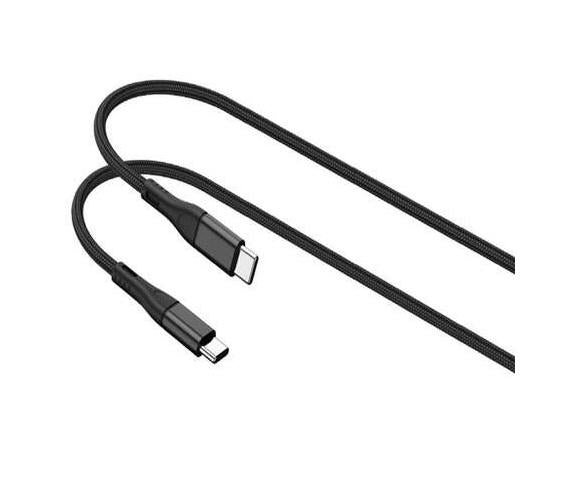 Cablu Lemontti Fast Charge 1.2m, 65W ng (Cablu Lemontti Bending Aluminum Fast Charge Type-C la Type-C)