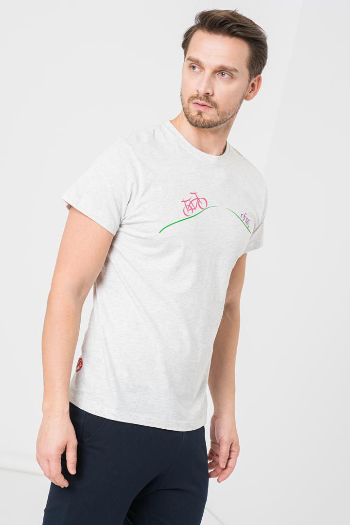 Tricou Casual Biciclete Familie Barbati (tricou Casual Biciclete Familie Barbati Light GREY-S)