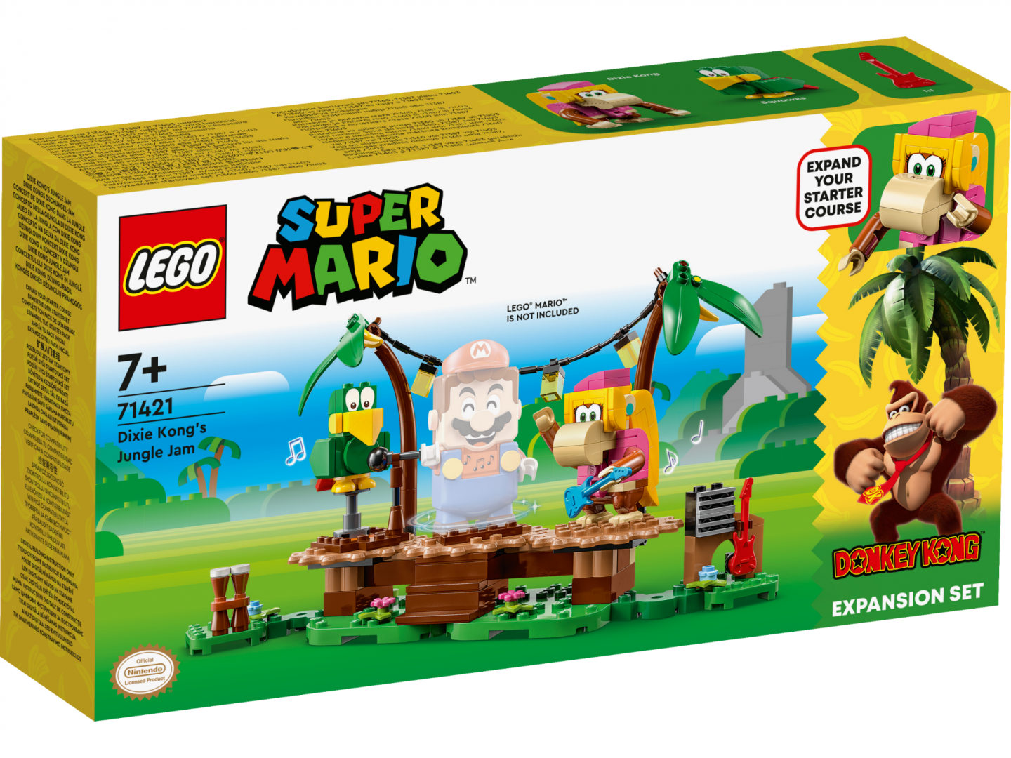 Concertul Dixie Kong in JUNGLA,LEGO71421