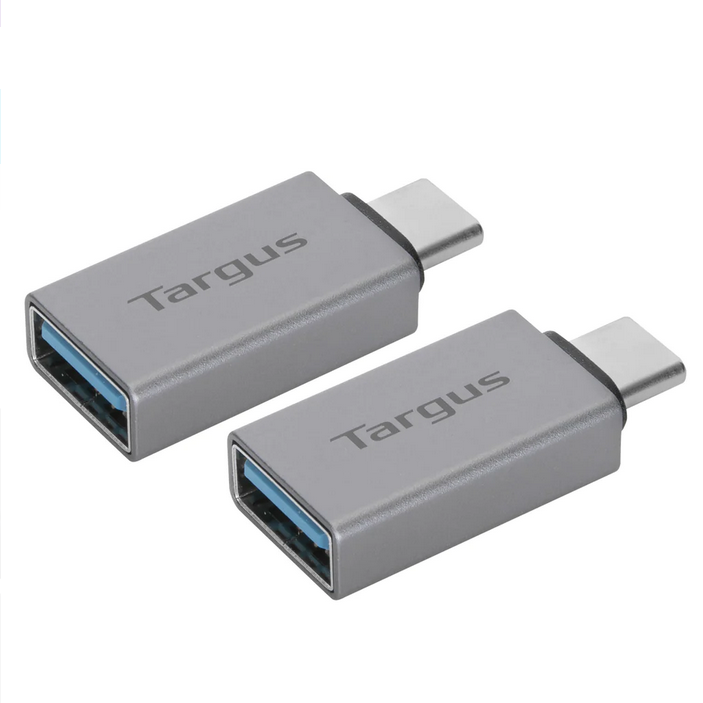 Adaptor Targus USB-C to USB-A (2buc) gri (Adaptor Targus USB-C la USB-A)