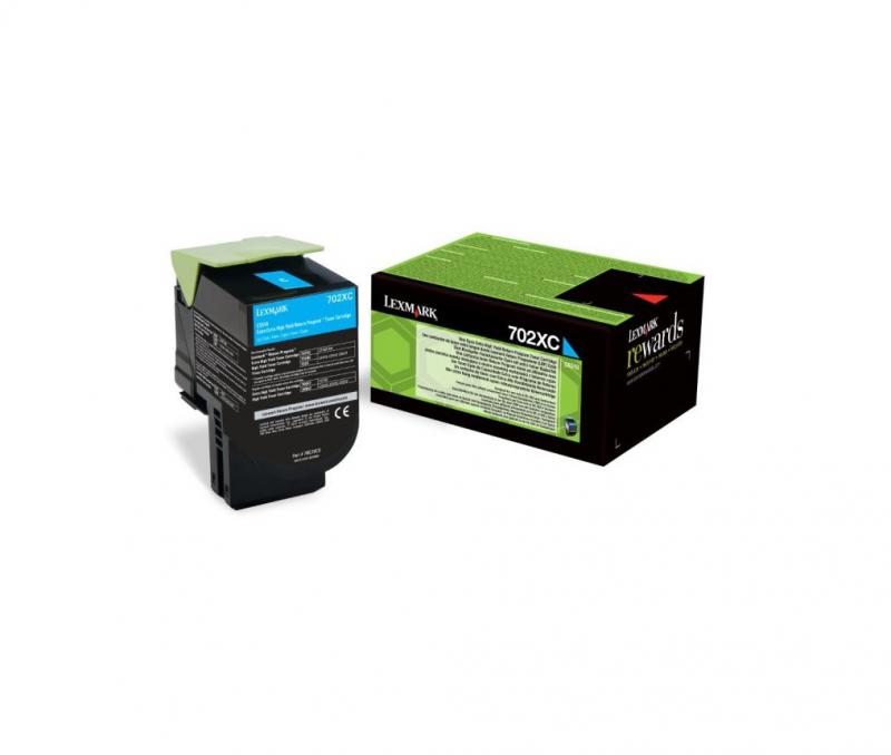 Lexmark 70C2XC0 Cyan Toner (Toner Lexmark 702XC R)