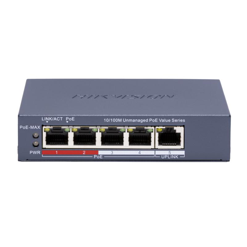 Hikvision HK SWITCH POE 4 PORTURI FARA MANAGEMENT