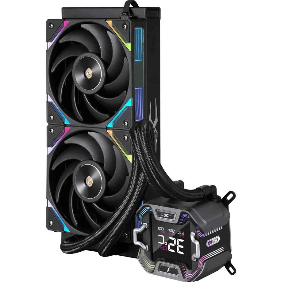 Cooler 1STPLAYER X-STARSHIP 240E Black (Cooler Procesor 1stPlayer X-Starship 240E)