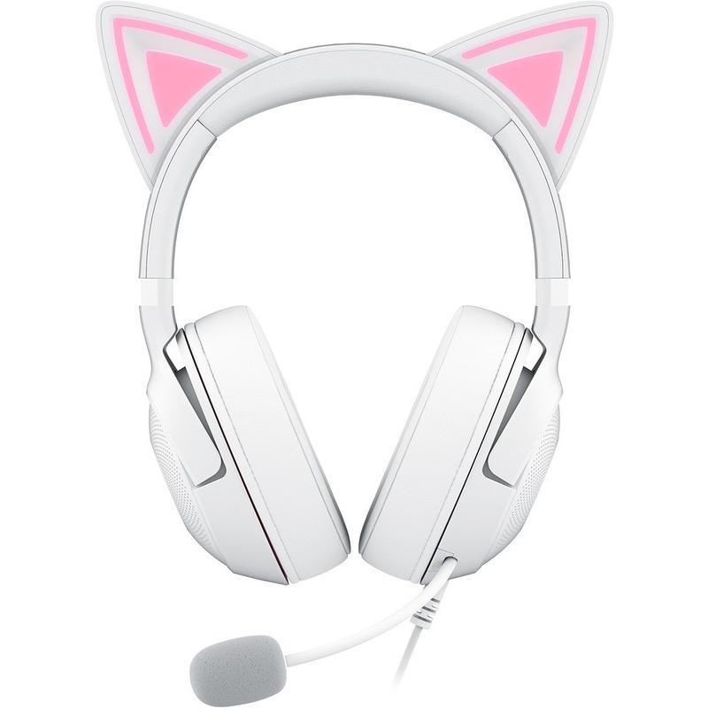 Casti Razer Kraken Kitty V2, alb