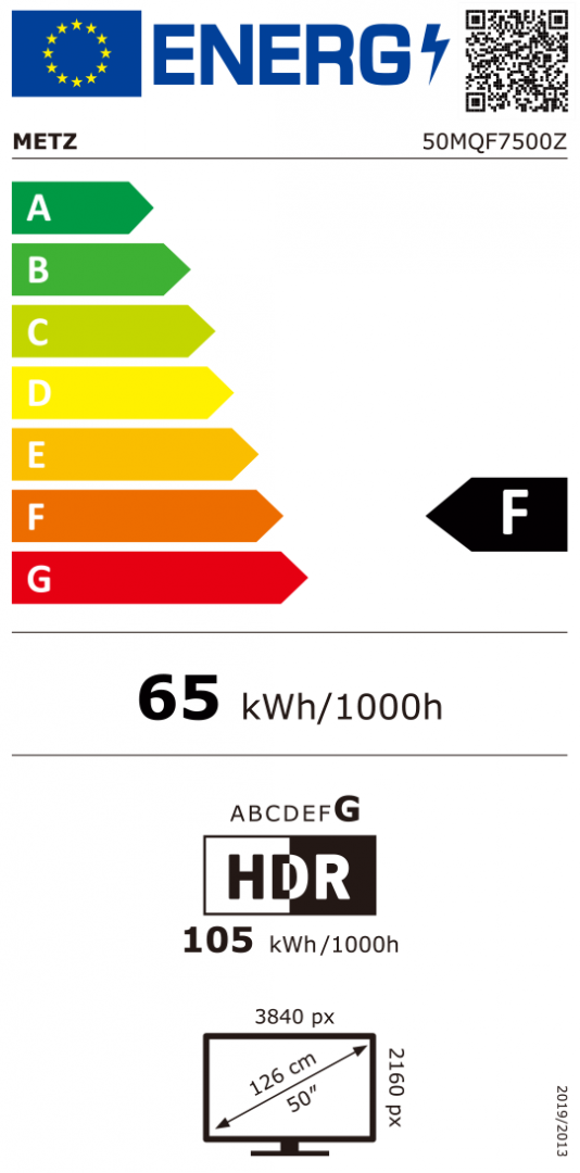 Qled TV 4K 50"(125CM) Metz 50MQF7500 (Televizor Metz Qled 50MQF7500Z)