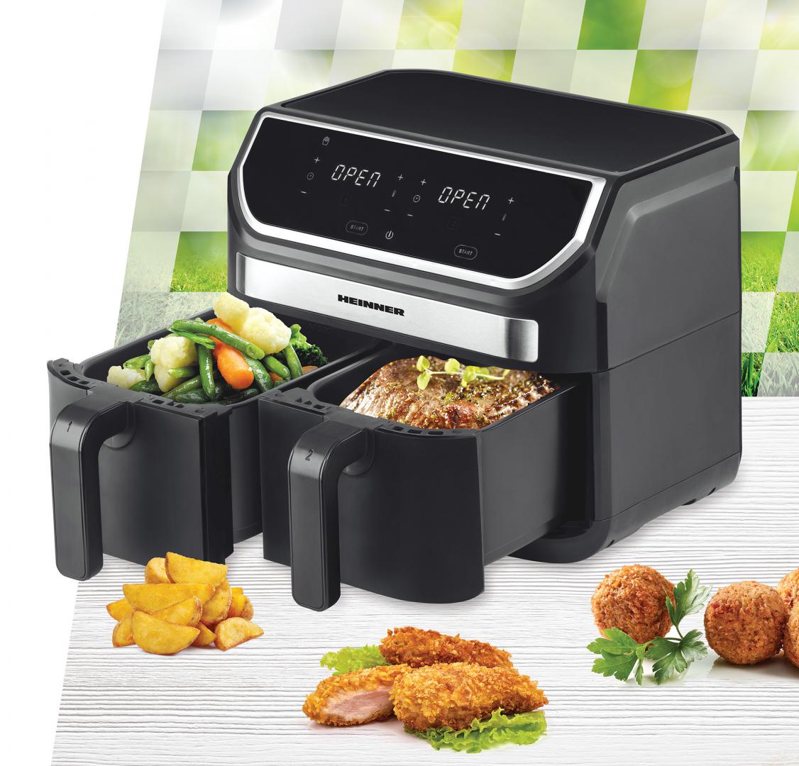 Friteuza Dubla Heinner HAF-KDB1700BK (friteuza Dubla Heinner Double Master HAF-KDB1700BK)