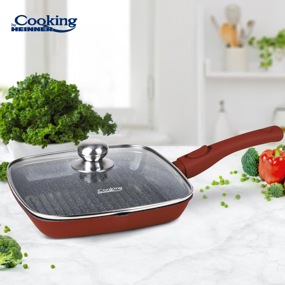 Heinner TIGAIE GRILL ALU+CAPAC 28x4 CM, CALABRIA