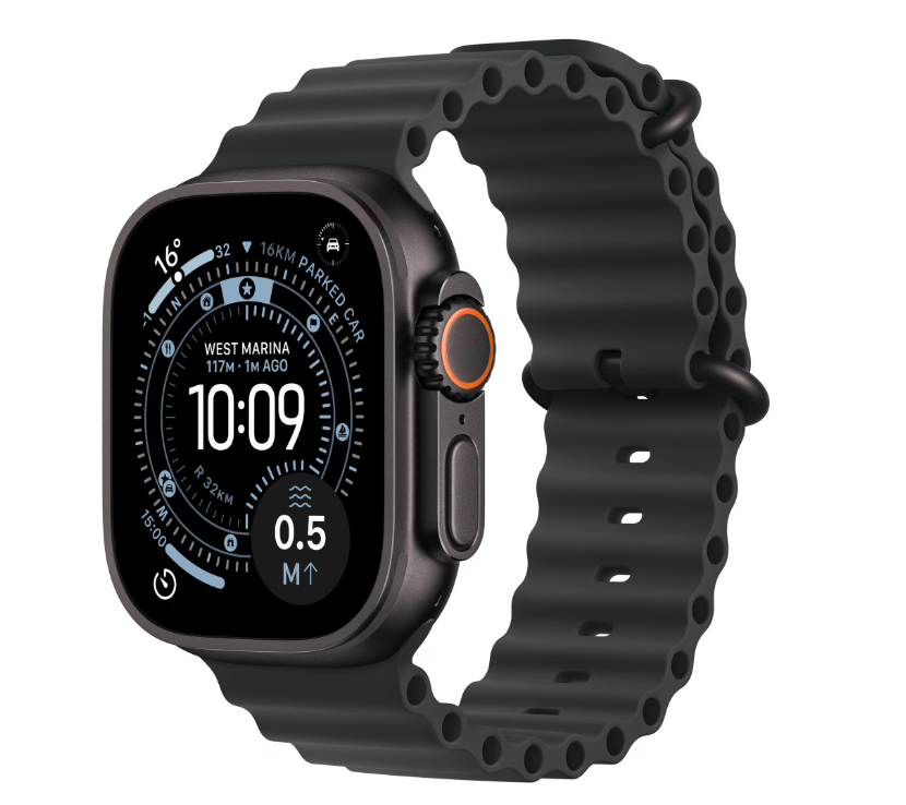 Apple AW U3 49 Black Titan Black Ocean Band