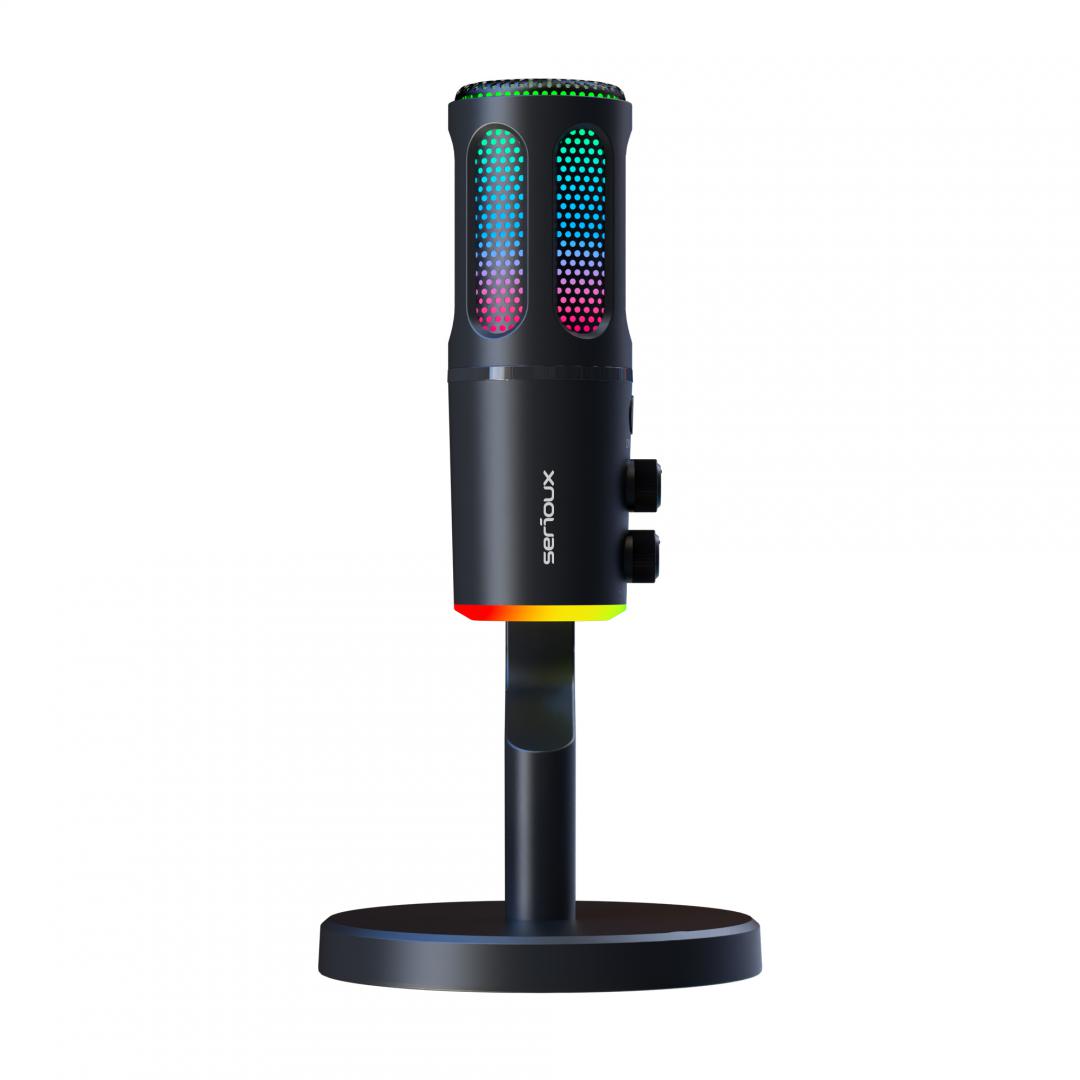 Microfon de birou Serioux SRXM-MIC-SU8 (Microfon Gaming de birou Serioux SU8)