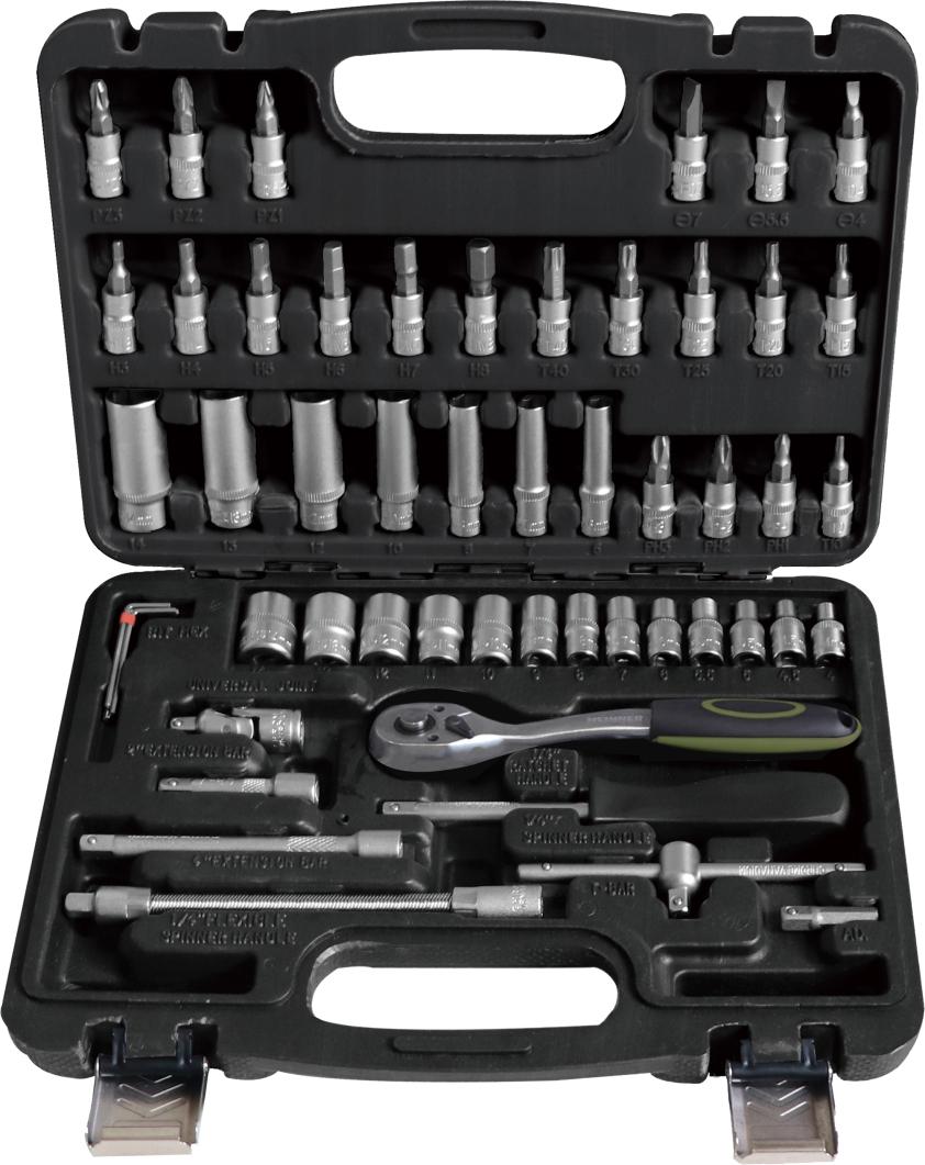 Hr Trusa 52 Piese 1/4" CR-V (heinner Trusa 52 Piese 1/4" CR-V)