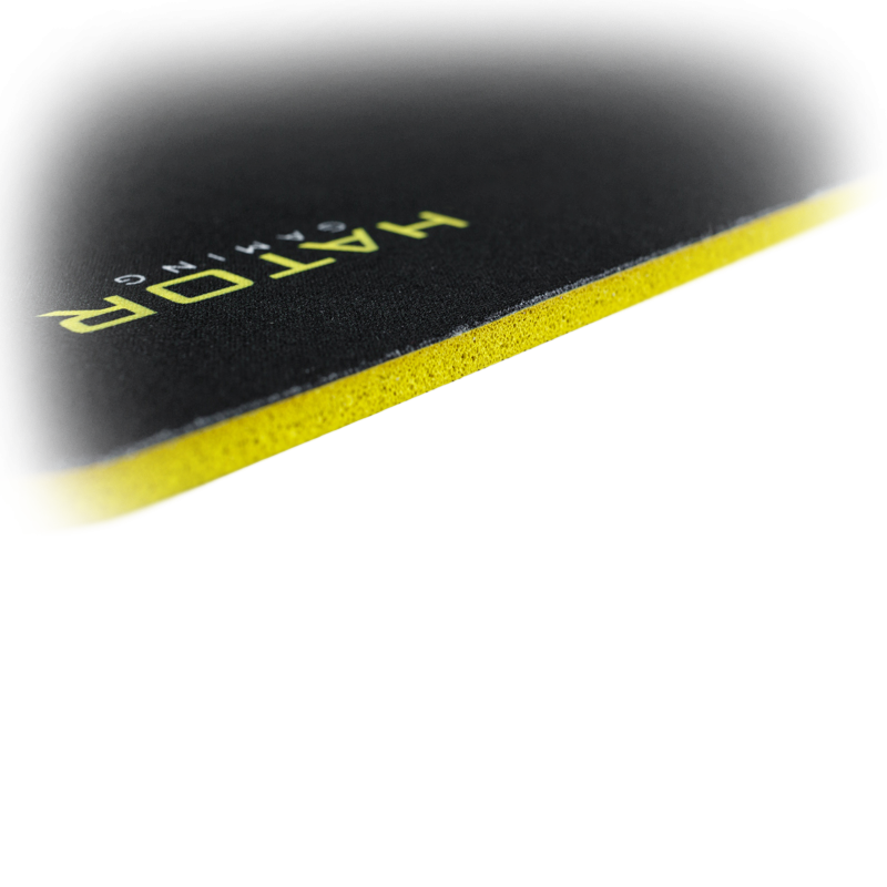 Mousepad Hator Tonn L, material cauciuc, dimensiuni 500 х 420 х 4 mm, negru