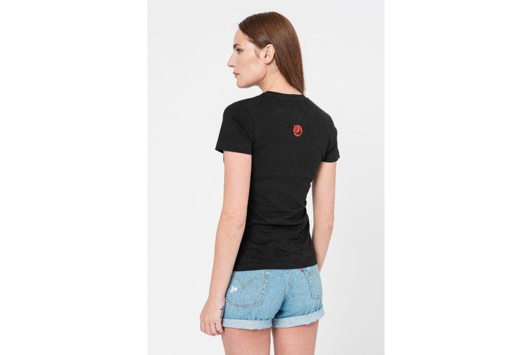 Pegas TSHIRT CASUAL F BICICLETA COLOR BLACK-XS