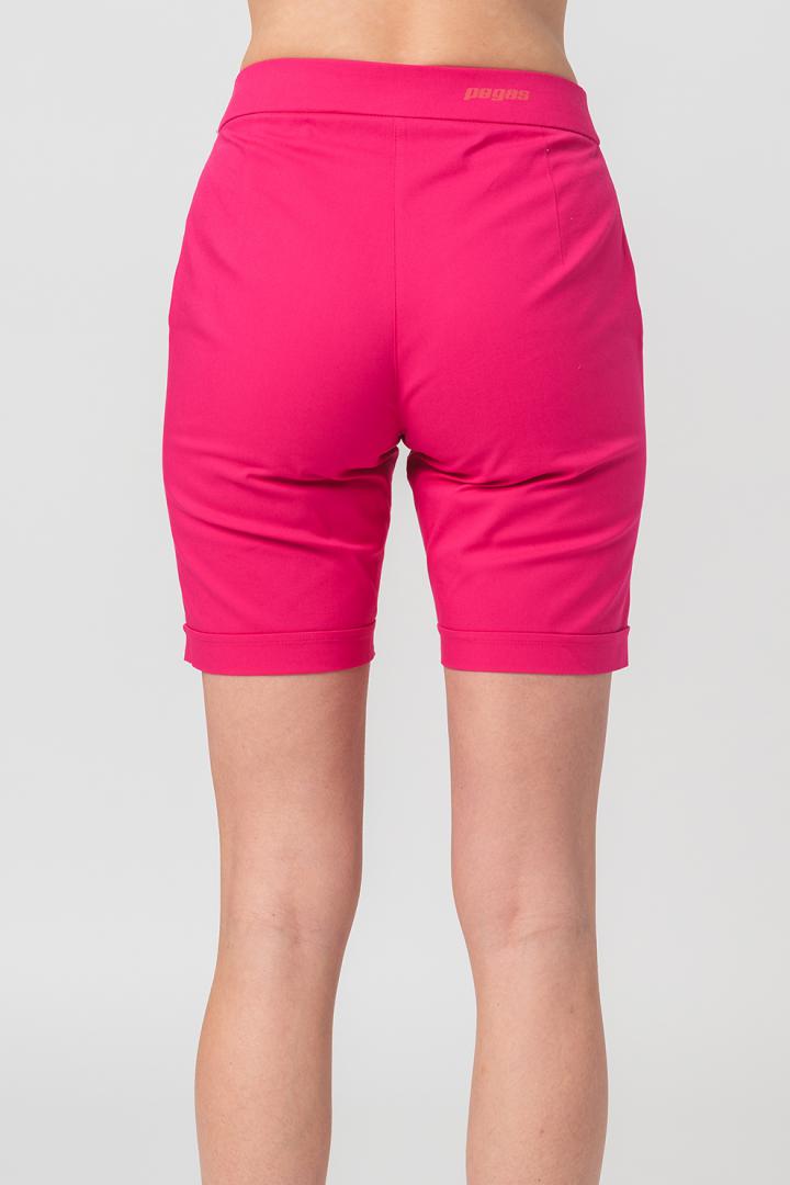 Pegas PANTALONI SCURT CASUAL FEMEI FUXIA S