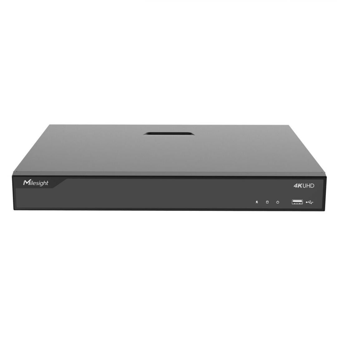 NVR 16 Canale 8MP 2xSATA 16xPOE (Mini Poe NVR Milesight 16 Canale MS-N5016-NE)
