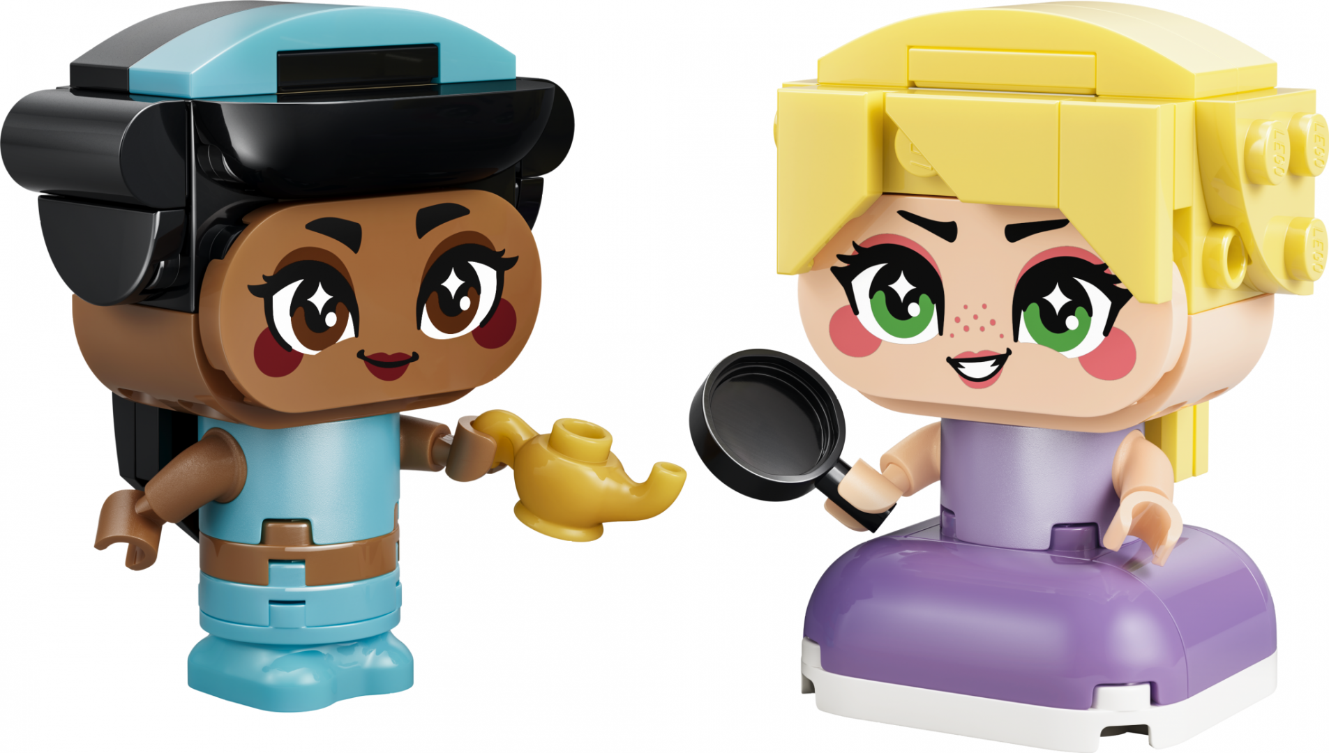 Miniprint.jasmine si Rapunzel LEGO43303 (miniprintesele Jasmine si Rapunzel LEGO43303)