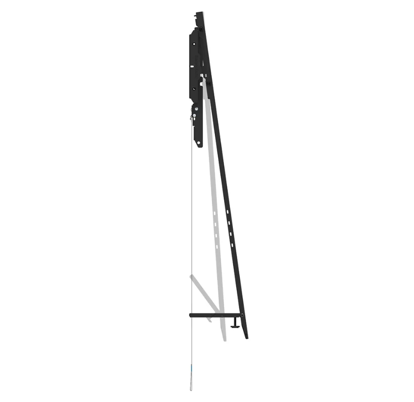Suport perete Neomounts heavy duty, pentru display-uri interactive si ecrane grele de pana la 50-98, sistem de prindere VESA 500x800, greutate maxima suportata 100kg, fix, montare tip portrait, distanta fata de perete 4.2cm, cu sistem ce permite prindere
