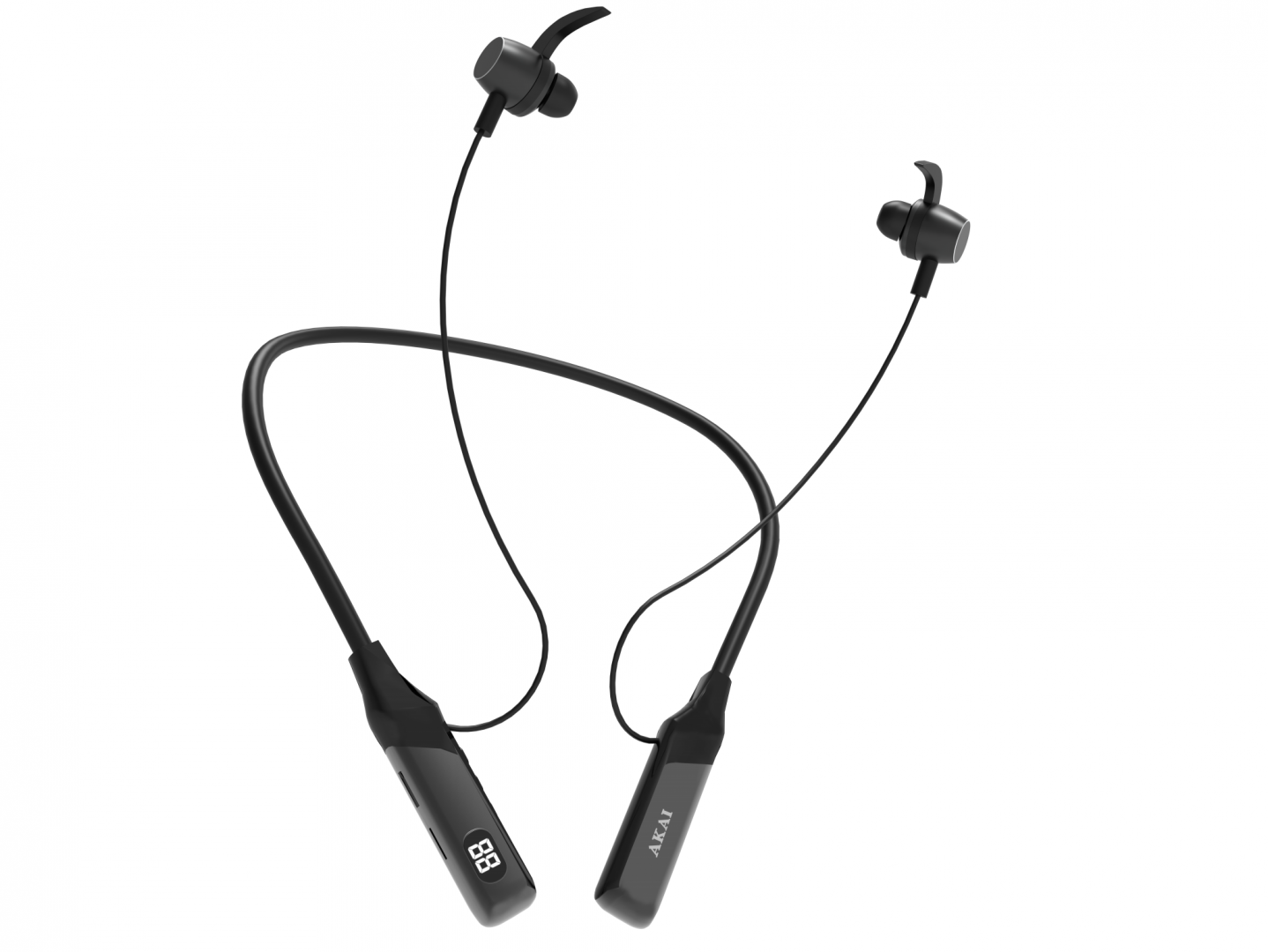 Casti Akai BTN-B100 BT bluetooth 5.3, 5V, negru