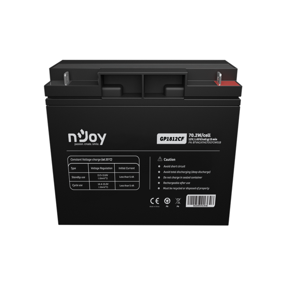 ACUMULATOR NJOY GP1812CF 12V