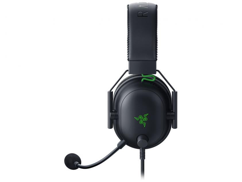 Casti cu microfon Razer BlackShark V2, Wired Gaming Headset + USB Sound Card, negru