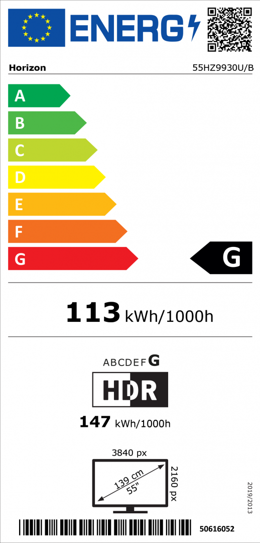 OLED TV 55" HORIZON 4K-SMART 55HZ9930U/B