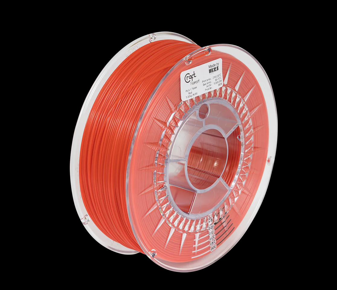 Craftbot 3D Print Filament Red 1KG (craftbot 3D Print Filament)